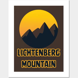 Lichtenberg Mountain Posters and Art